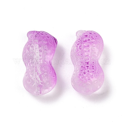 Прозрачные стеклянные бусины DGLA-E004-07G-1