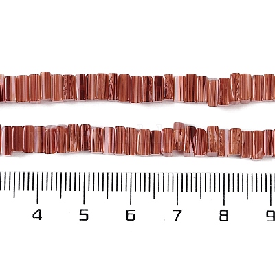 Бусы лэмпворк ручной работы LAMP-Q037-02B-01-1