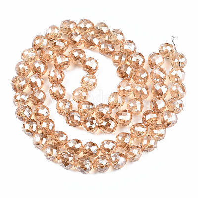 Прозрачные стеклянные бусины&nbsp;EGLA-T008-14B-1