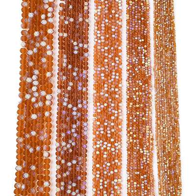 Прозрачные стеклянные бусины&nbsp;LS-EGLA-A044-T6mm-MB04-1