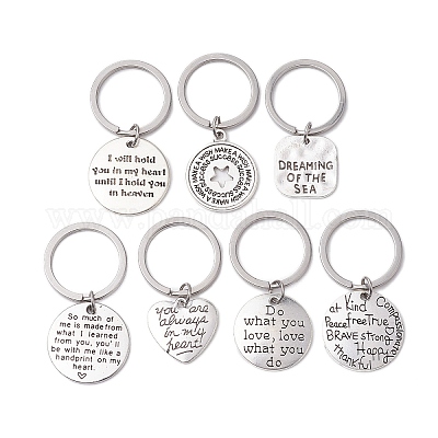 Брелок из сплава в тибетском стиле KEYC-JKC00928-1