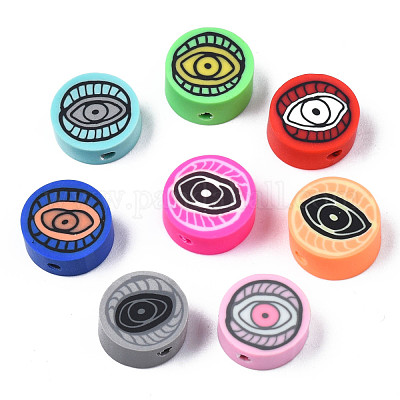 Бусины из полимерной глины  CLAY-N009-034-1