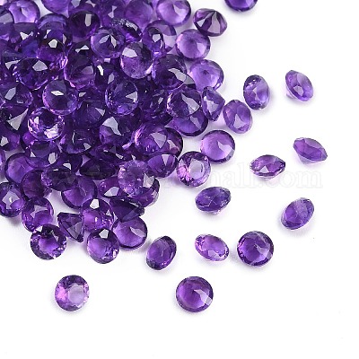 Facettierte natürliche Amethyst-Cabochons&nbsp;G-I295-05C-06-1