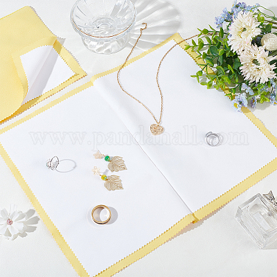 2шт 2 стиля 4 слоя салфетки для полировки серебра&nbsp;TOOL-BBC0001-04C-1