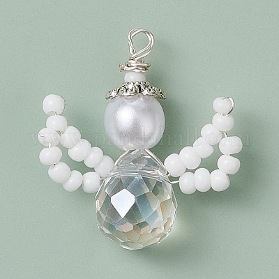 Стеклянные подвески из бисера PALLOY-MZ00355-01-1
