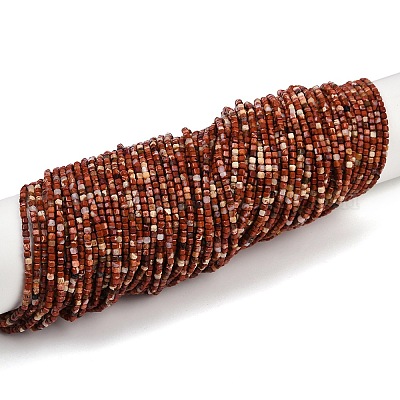 Натуральные красные яшмы бусы пряди G-RM2025-C27-A-1