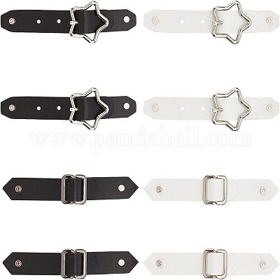 8 шт. пряжка-тогл из искусственной кожи 4-х видов&nbsp;FIND-FG0001-27-1