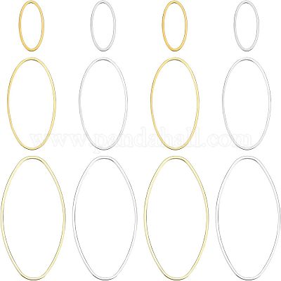 Латунные соединительные колечки&nbsp;KK-OC0001-12-1