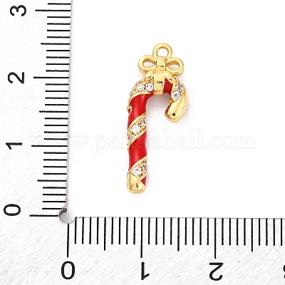 Реечное покрытие латунь с подвесками из кубического циркония KK-Q010-12G-1