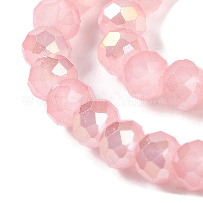 Запекание гальванических нитей стеклянных бусин DGLA-A039-J6MM-B08-1