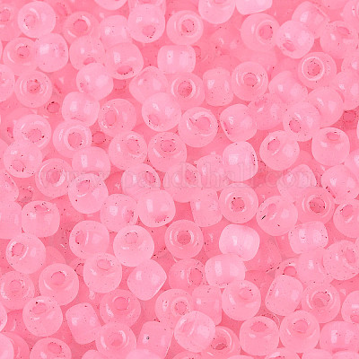 6/0 прозрачный внутри цветной стеклянный бисер SEED-N008-08P-1