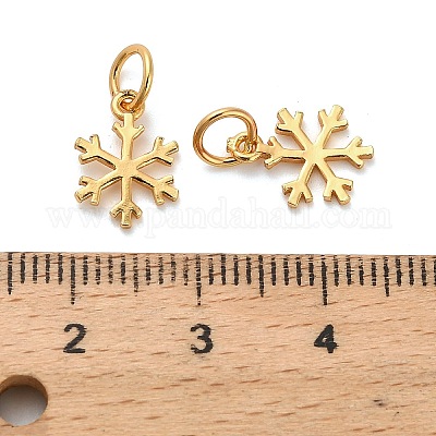 925 серебряная рождественская подвеска в виде снежинки STER-P071-18G-1