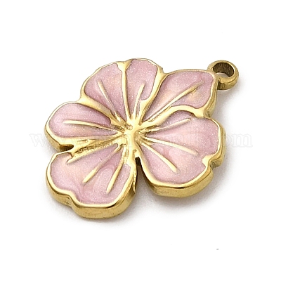 Подвески из нержавеющей стали 304 с эмалью STAS-I355-09G-03-1