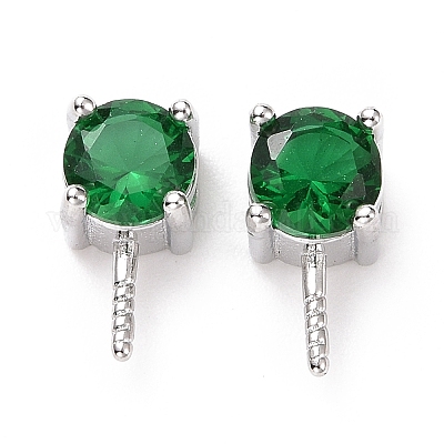 925 штырь из стерлингового серебра с родиевым покрытием STER-D035-47P-05-1