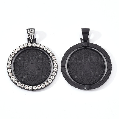 Сеттинги для кулона(кабошонов) X-PALLOY-S107-005EB-RS-1