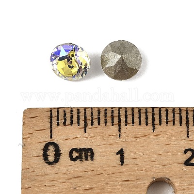 Стеклянные стразы кабошоны GLAA-A018-6mm-0001PS-1