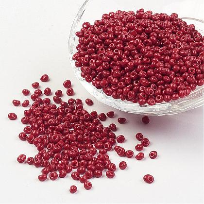 Opaque Glass Seed Beads SEED-R032-B03-1