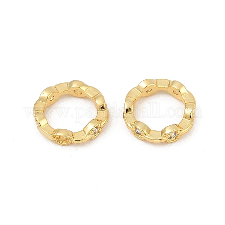 Рамка из прозрачного кубического циркония из латуни KK-D375-33G-01-1