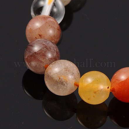 Natural Gemstone Beads Strands G-J240-19-6mm-1