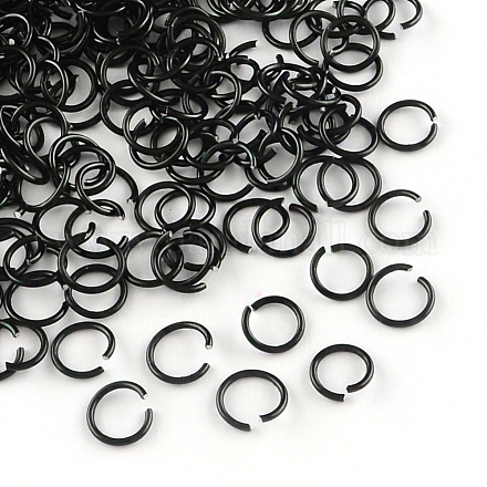 Aluminum Wire Open Jump Rings ALUM-R005-1.0x10-10-1