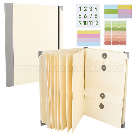 Карманы для бумажных файлов AJEW-WH20018-28A-1