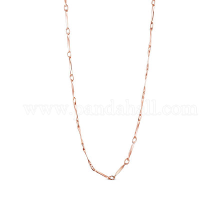 Shegrace 925 collares de cadena de plata esterlina JN733B-1