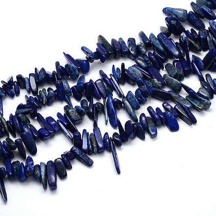 Perles lapis-lazuli brins G-O051-07-1