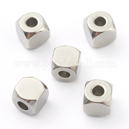 304 Stainless Steel Beads STAS-H160-02F-P-1