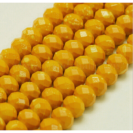 Chapelets de perles en verre GLAA-P312-06-3x4mm-02-1