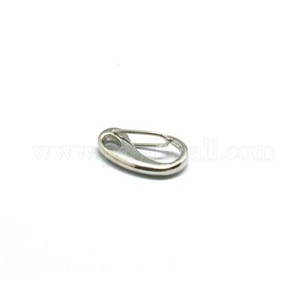 Alloy Keychain Clasp Findings PALLOY-I065-02S-1
