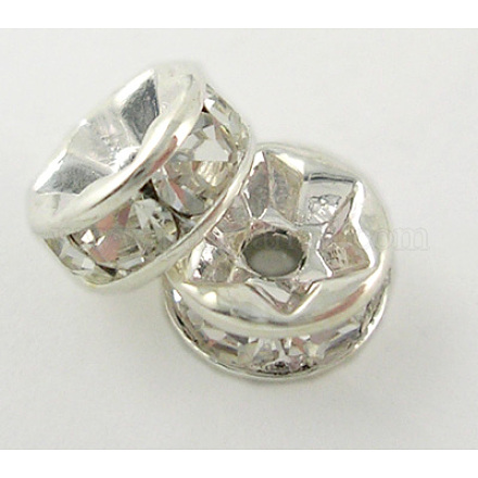 Middle East Rhinestone Spacer Beads X-RSB035NF-01-1