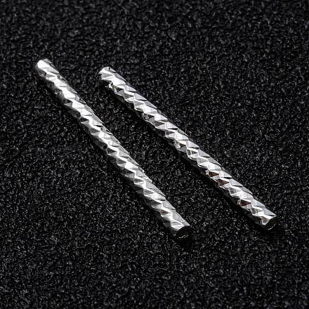 Perlas de tubo de latón corrugado KK-H759-28C-S-1