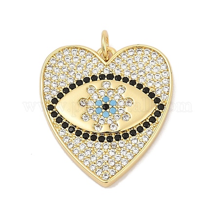 Латунные микро проложить кубического циркония подвески KK-U058-58C-G-1