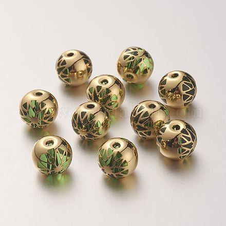 Стеклянные бусины к9 GLAA-G067-04G-04-1