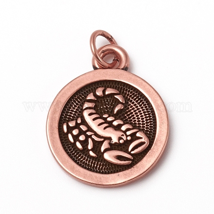 Латунные подвески KK-I668-01ARG-09-1