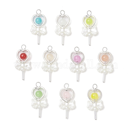 Подвески из искусственного нефрита PALLOY-JF03870-1