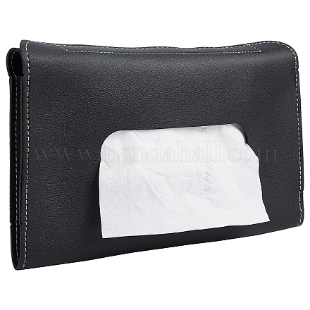 Gorgecraft Imitation Leather Car Tissue Bag AJEW-GF0002-52C-1