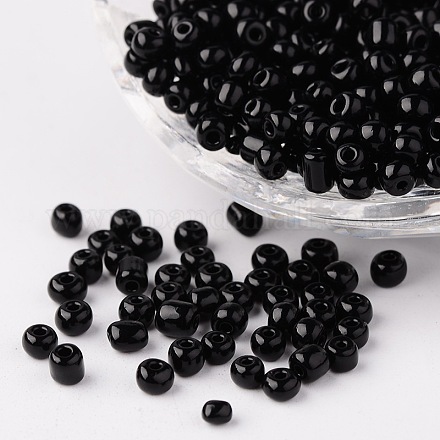 8/0 Opaque Colours Round Glass Seed Beads X-SEED-A010-3mm-49-1