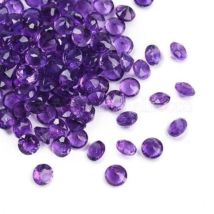 Facettierte natürliche Amethyst-Cabochons G-I295-05C-06-1