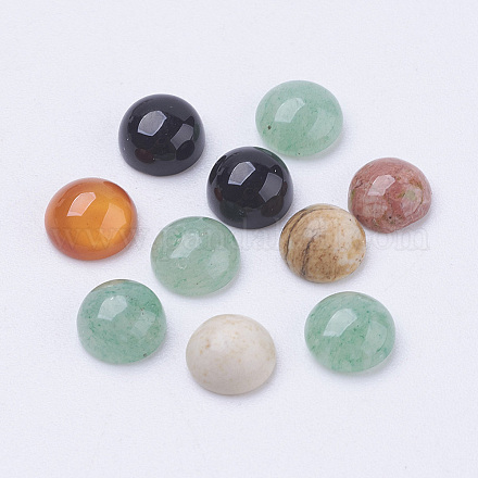 Cabochons in gemstone naturale X-G-G528-6mm-M2-1