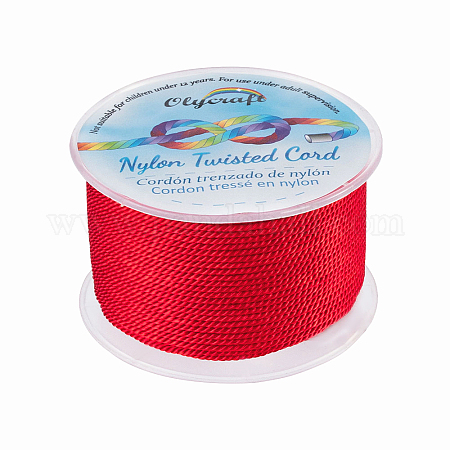 12 Meter red 2mm thick nylon cord FS167 - SALE 50% OFF