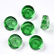 Resin Spacer Beads, Column, with Glitter Powder, It Is Suit for 12mm, Light Green, 12x7.9mm, Hole: 1.8mm