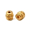Tibetan Style Beads, Cadmium Free & Lead Free, Barrel, Golden, 5x5x5mm, Hole: 1.5mm