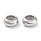 Non-Tarnish 304 Stainless Steel Beads, Rondelle, Stainless Steel Color, 10x4.5mm, Hole: 3mm