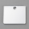 Acrylic Pendants, Rectangle, 24x27.5x1.8mm, Hole: 3mm