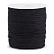 Nylon Thread, DIY Material for Jewelry Making, Black, 1mm, 220m/roll