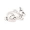 Tibetan Style Alloy Pendants, Rabbit Charms, Antique Silver, 13.5x19x6mm, Hole: 1.4mm