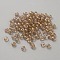 Transparent Acrylic Beads, Teardrop, Tan, 4x5mm, Hole: 1.2mm, 100pcs/set