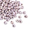 Picasso Glass Seed Beads, Round Hole, Teardrop, Violet, 5x4.5x4mm, Hole: 1.4mm, 120pcs/set
