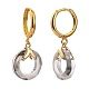 Brass Huggie Hoop Earring EJEW-JE04263-01-2